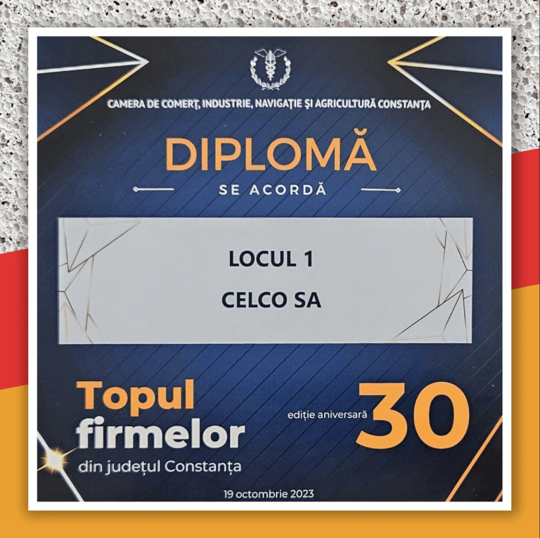s CELCO CCINA Locul 1 2023