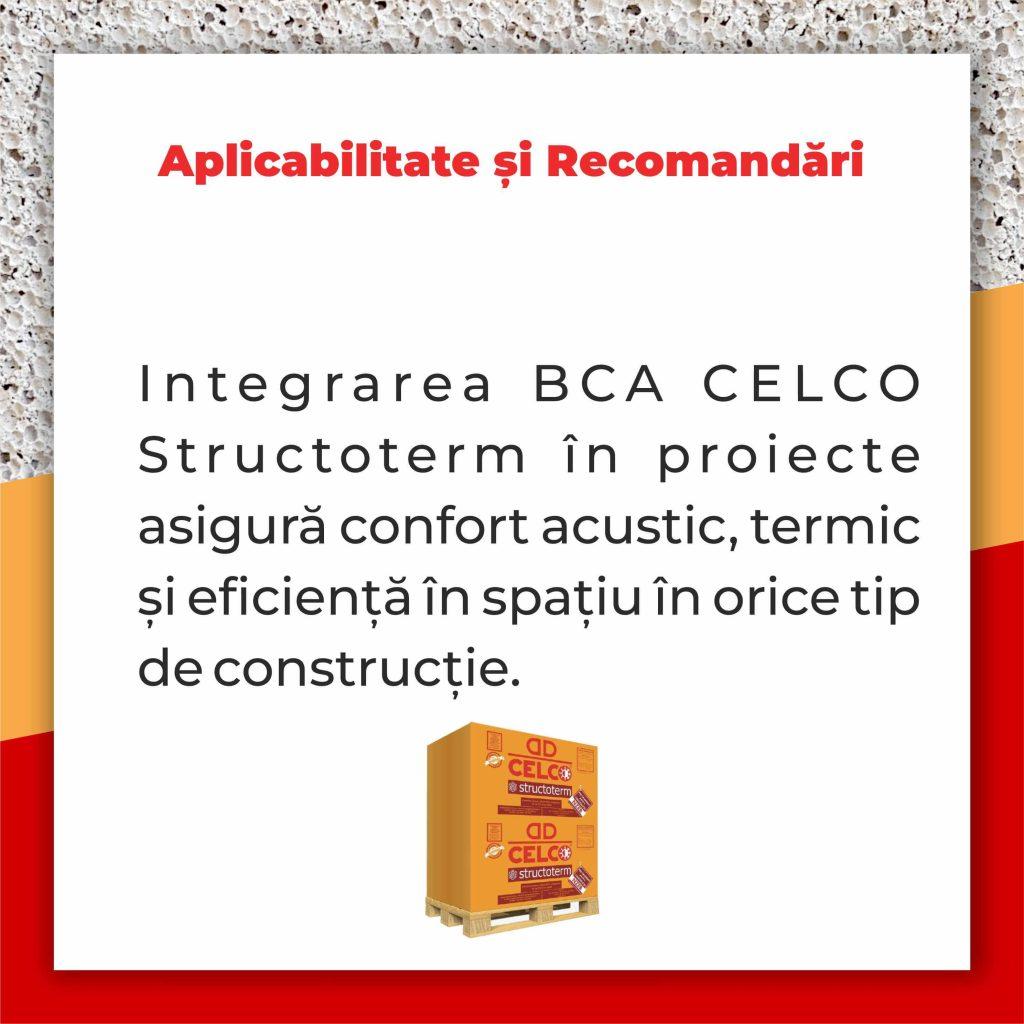 aplicabilitate si recomandari
