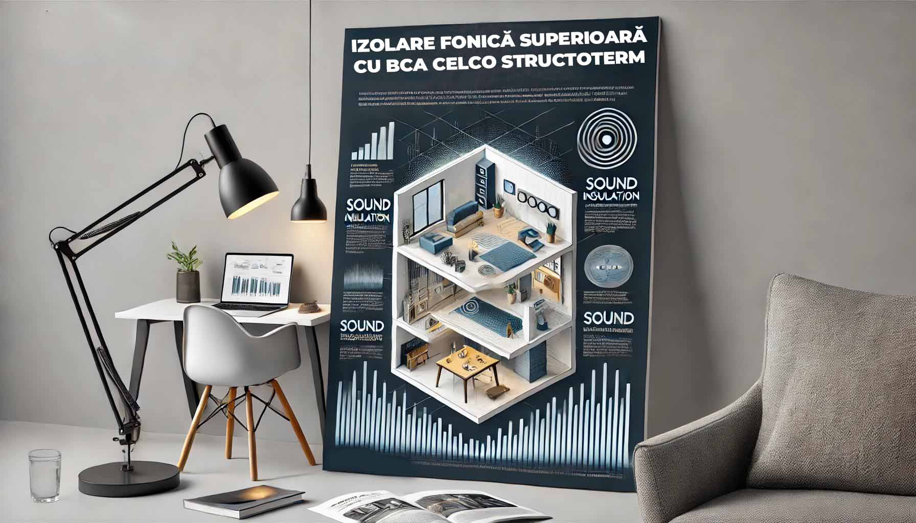 izolare fonica cu BCA CELCO STRUCTOTERM