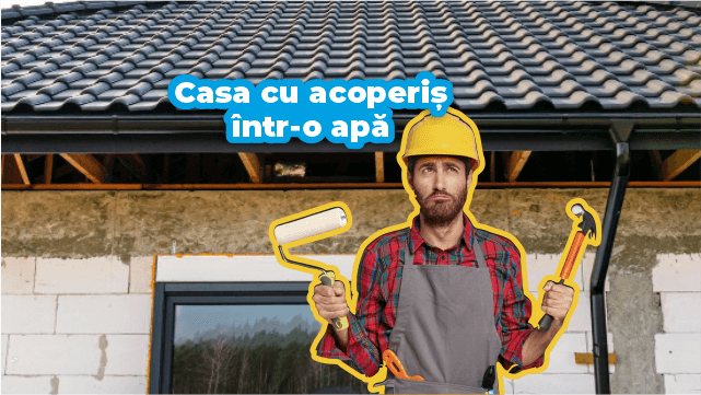 Casa cu acoperiș într-o apă – Caracteristici principale, avantaje și dezavantaje