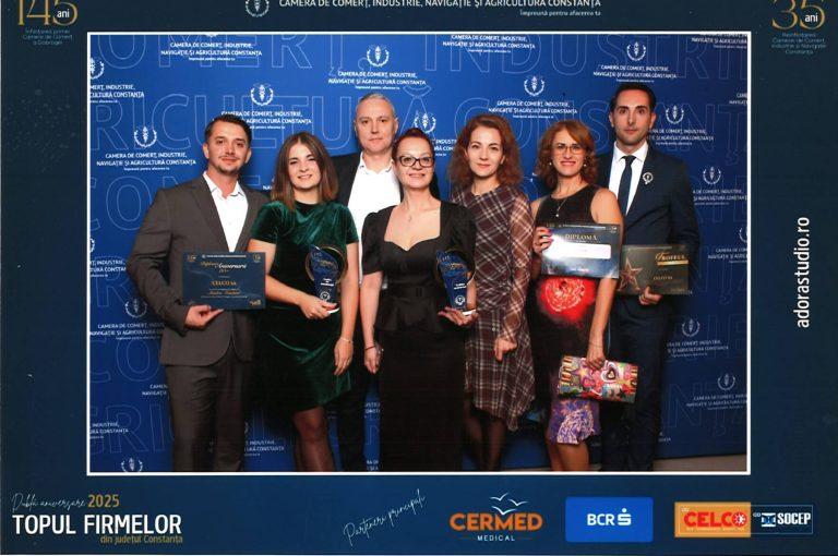 Premii Echipa CELCO Irina Odor George Voicu Madalina Luca Ciprian Luca Ecaterina Giugica 2