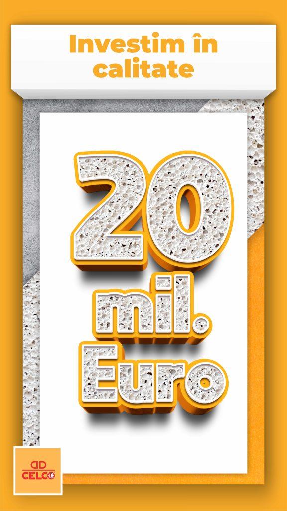 Investitie CELCO 20 milioane de euro P