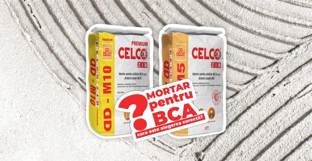 Ce mortar se folosește pentru BCA: M5 sau M10 – care este mai bun