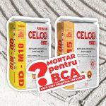 Ce mortar se folosește pentru BCA: M5 sau M10 – care este mai bun