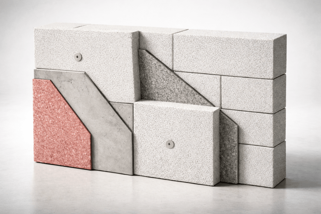 Zidul CELCO ZEB Izomineral si BCA CELCO 30 cm