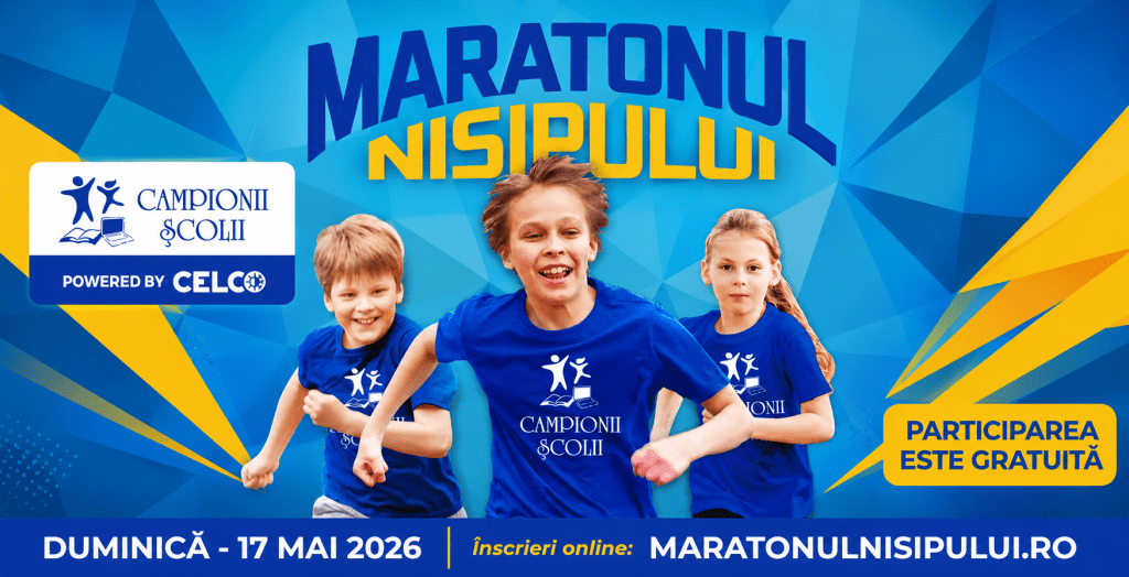 CELCO susține Maratonul Nisipului 2026 și inspiră noua generație prin sport și creativitate