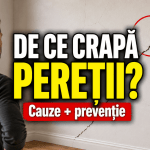 De ce crapă pereții? Cele mai frecvente cauze și cum le previi