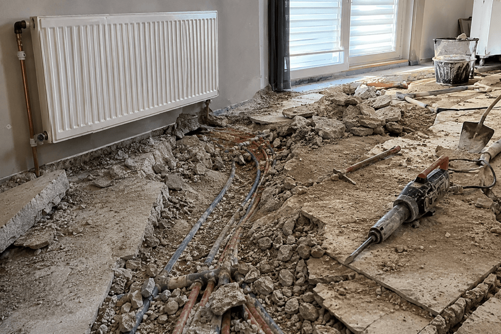 Dezavantajele incalzirii in pardoseala